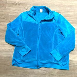 Athletic works teal jacket size 16-18 woman’s